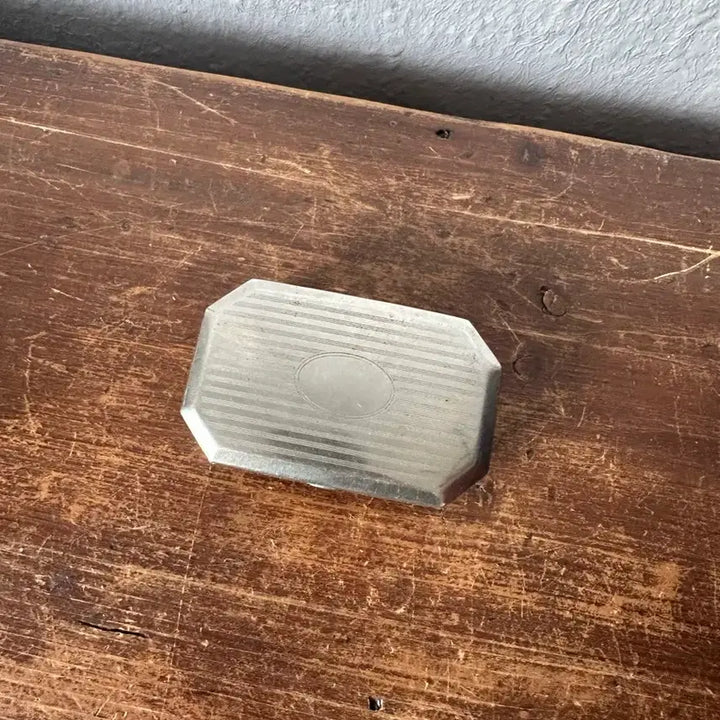 [BUNJANG] German Vintage Metal Octagonal Tin Case / 독일)빈티지 메탈 틴케이스