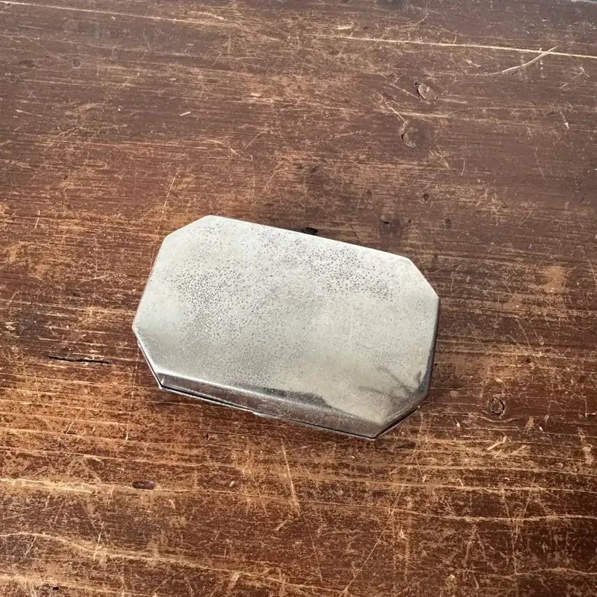 [BUNJANG] German Vintage Metal Octagonal Tin Case / 독일)빈티지 메탈 틴케이스