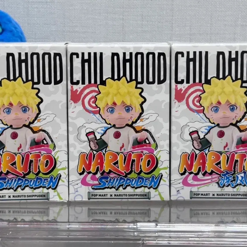 [BUNJANG] PopMart Naruto Childhood "Tsuna-kun" "Sakura" "Guy" Bundle Set / 나루토 유년기 팝마트 3종 일괄