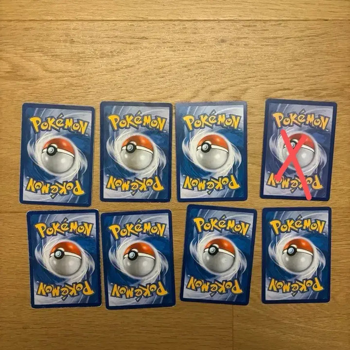 [BUNJANG] Pokemon Card 7-Type Set (EX) / (일괄)포켓몬카드 EX 등등