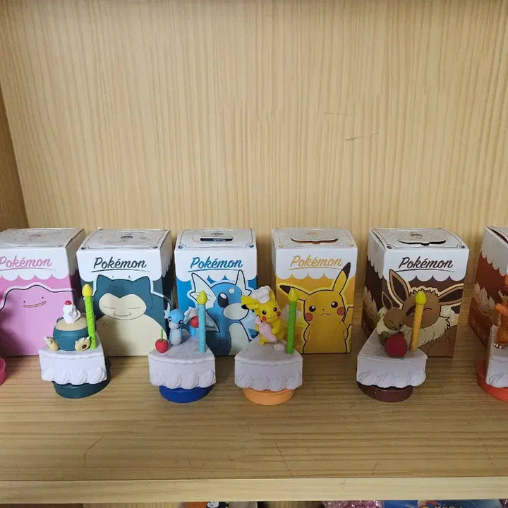[BUNJANG] Pokemon Cake Figure Set / 포켓몬 케이크 피규어 세트