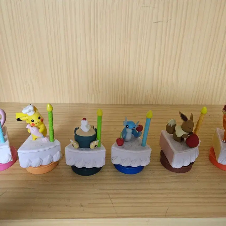 [BUNJANG] Pokemon Cake Figure Set / 포켓몬 케이크 피규어 세트