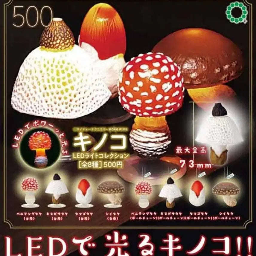 [BUNJANG] Nature Techni Color Mushroom Figure Series / 네이처 테크니 컬러 버섯 피규어 시리즈