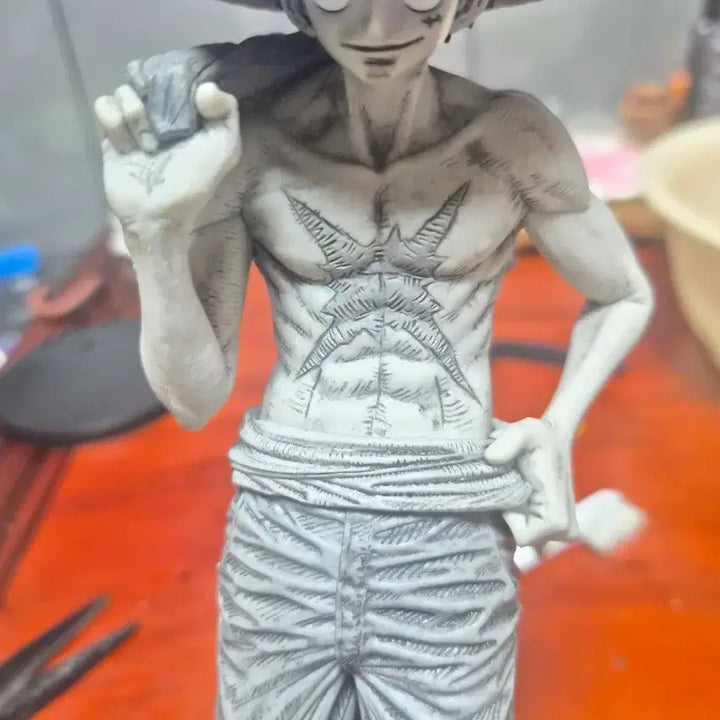 [BUNJANG] One Piece Magazine Luffy Monochrome Figure / 원피스 매거진 루피 흑백 피규어