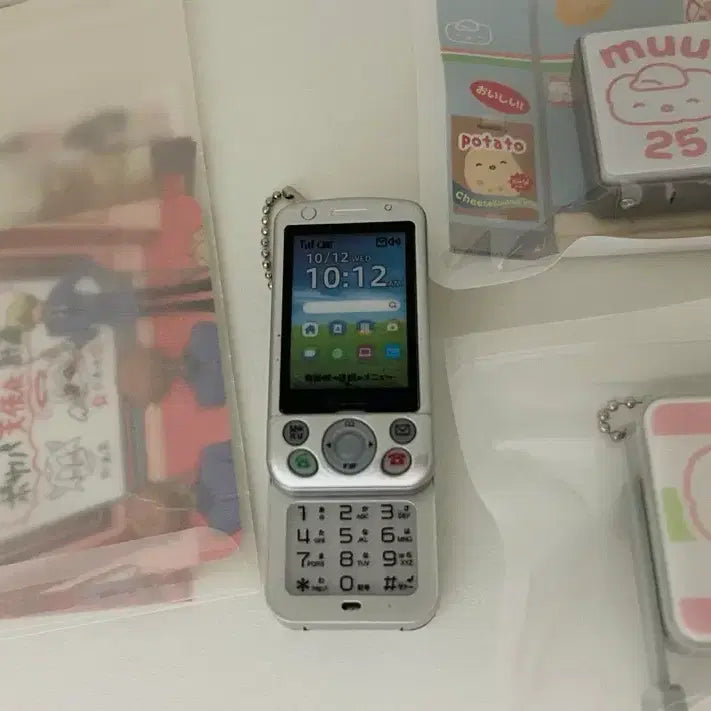 [BUNJANG] Bundle Set Gachapon Karake Silver Slide Feature Phone Sign LEDrement Capsule Toys / 일괄)작동가챠 가라케 실버 슬라이드 피쳐폰 간판 LED 리멘트 캡슐토이