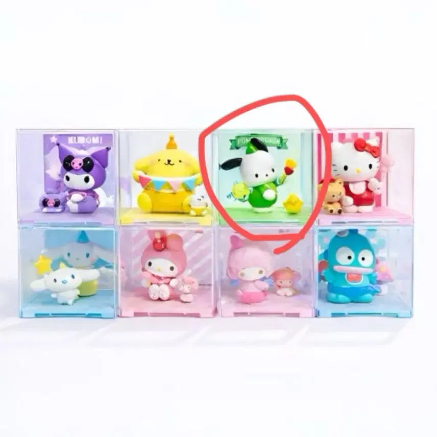 [BUNJANG] Sanrio Pochacco Celebration Party Figure / 정품 산리오 포챠코 축하파티 피규어