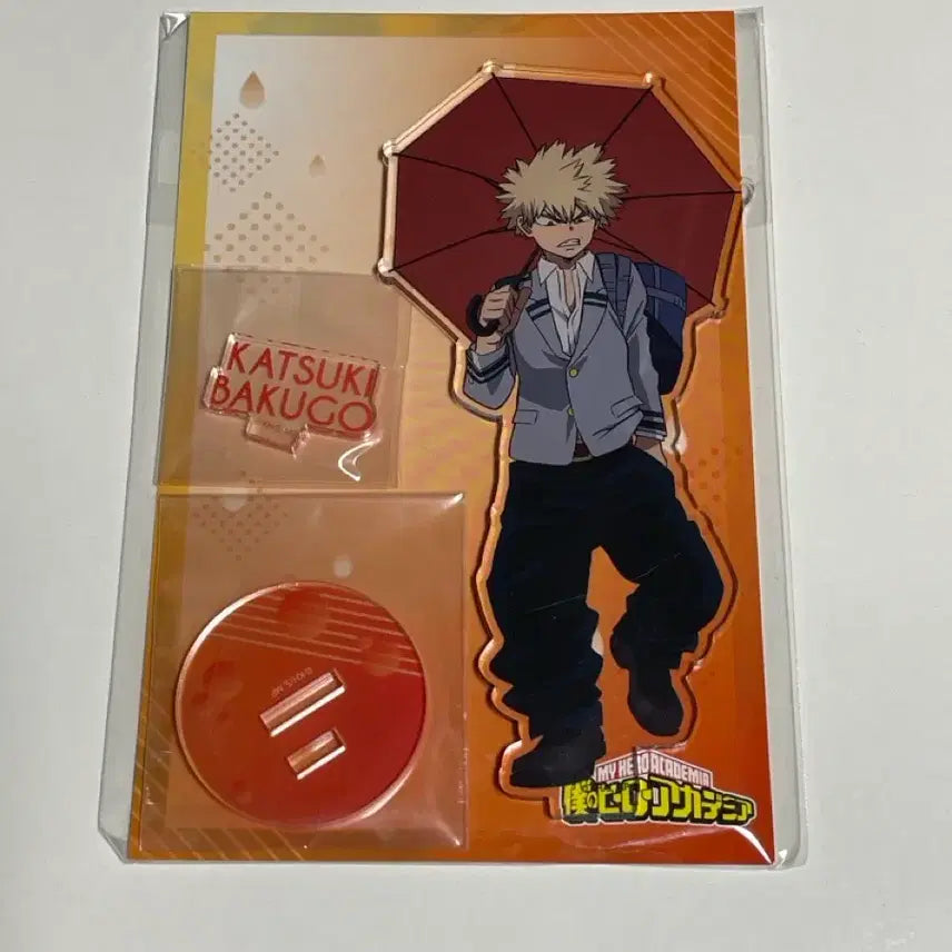 [BUNJANG] My Hero Academia Katsuki Bakugo Umbrella Acrylic Stand Diorama / 나의 히어로 아카데미아 바쿠고 우산 아크릴 스탠드 디오라마