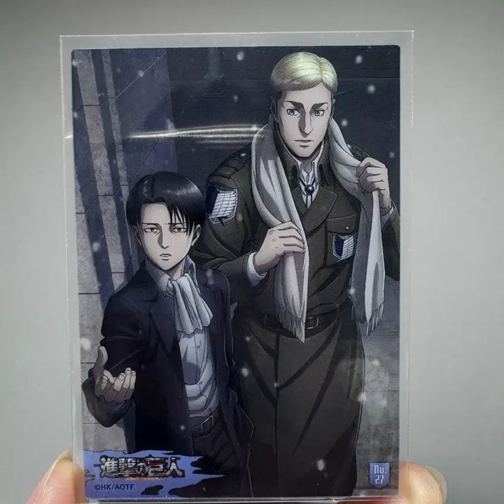 [BUNJANG] Attack on Titan Levi Eren Erwin Photocard Bundle Set / 진격의 거인 진격거 리바이 에렌 엘빈 포카 포토카드 일괄 (사진2장)