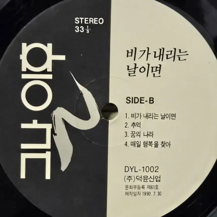 [BUNJANG] The Day After (People) LP Vinyl / 1-130. LP음반 .그날 이후 (사람들) 증정용