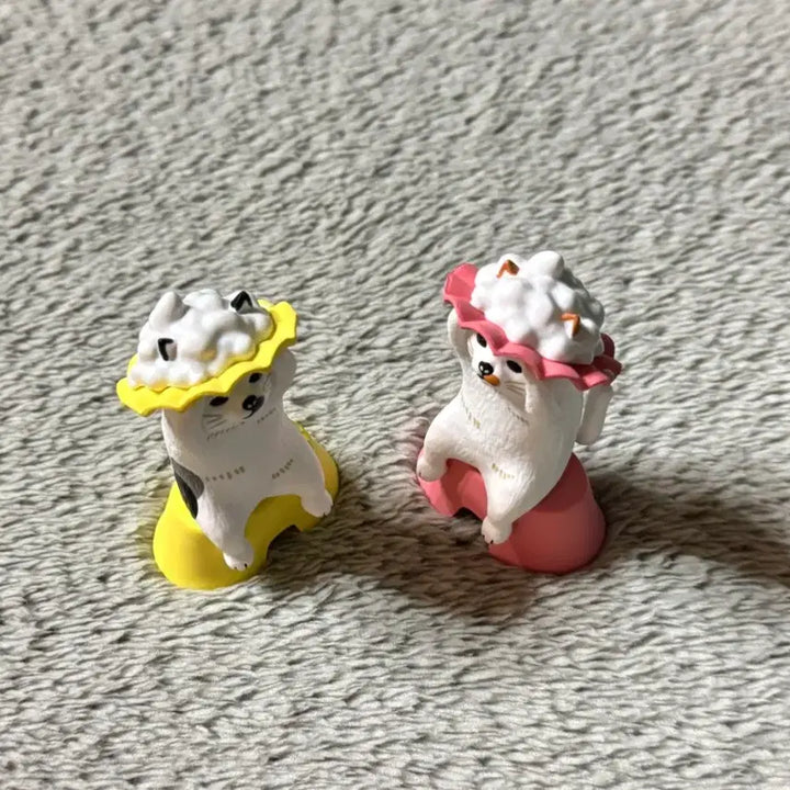 [BUNJANG] Shampooing Cat Gacha Figure / (세트) 샴푸하는 고양이 가챠 피규어 목욕 온천 사우나
