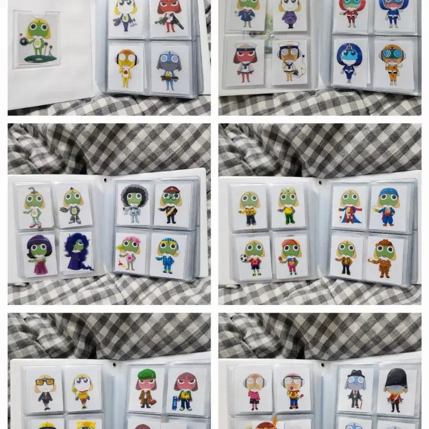 [BUNJANG] Keroro Codysticker 4th Edition &amp; Codysticker Book Set / 케로로 코디스티커 4판 &amp; 코디스티커북 2개 /고전문구