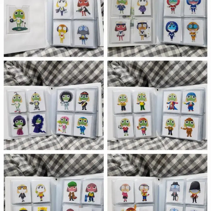 [BUNJANG] Keroro Codysticker 4th Edition &amp; Codysticker Book Set / 케로로 코디스티커 4판 &amp; 코디스티커북 2개 /고전문구