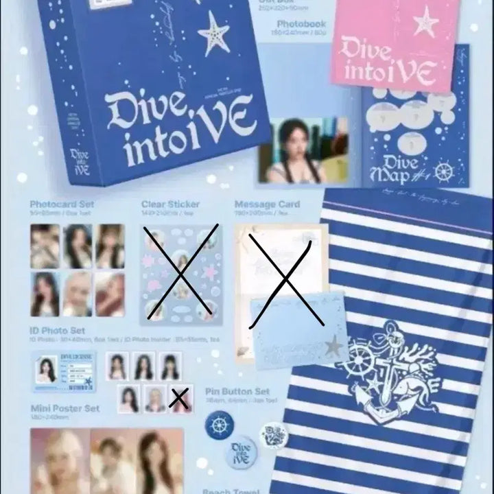 [BUNJANG] IVE 4th Gen Dive Kit (Excluding specific members/items) / 아이브 4기 다이브키트