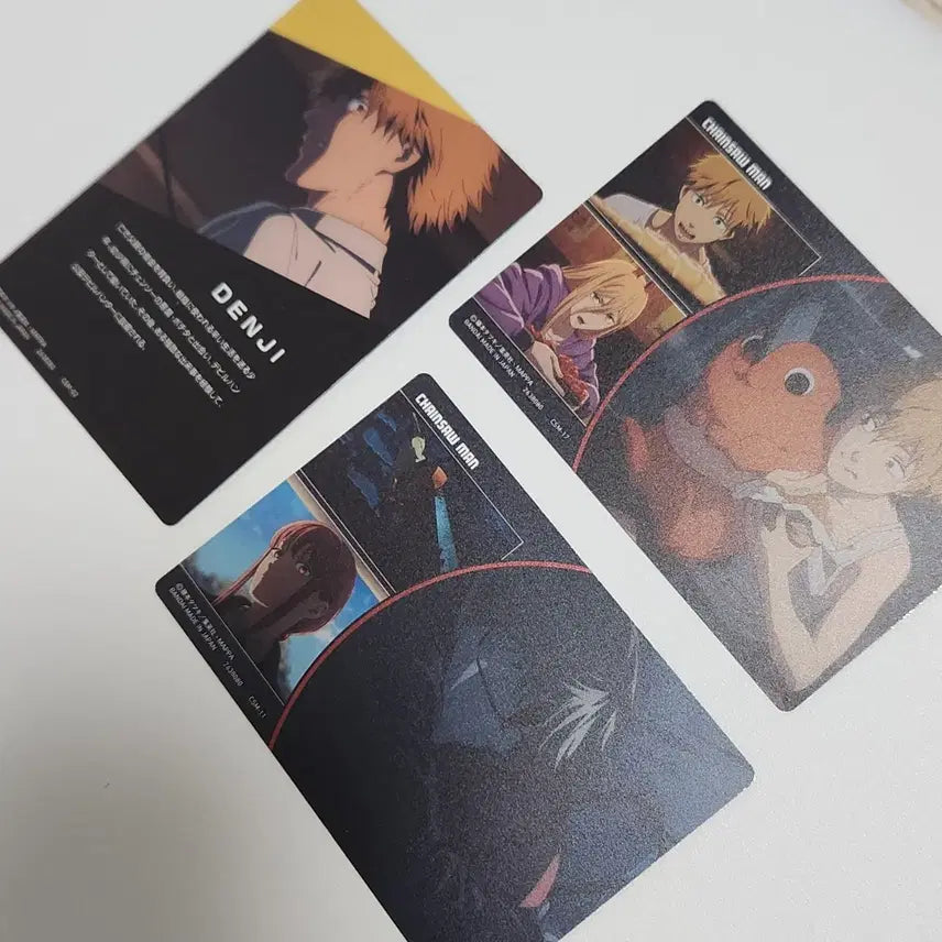 [BUNJANG] Chainsaw Man Denji Metal Card / 체인소맨 덴지 메탈카드