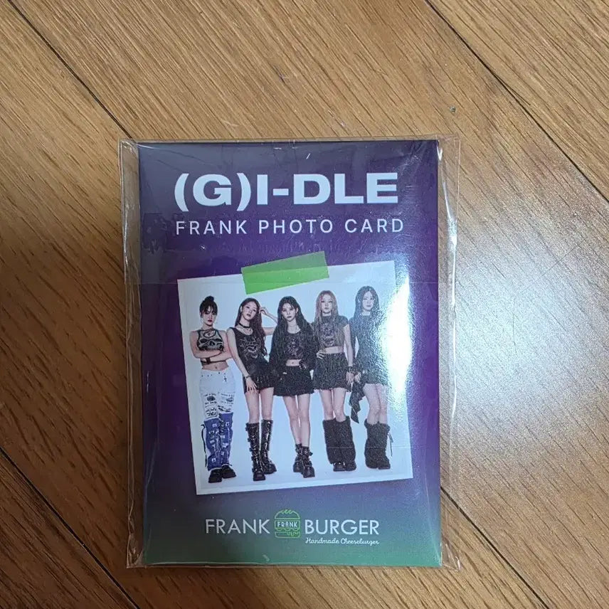 [BUNJANG] (G)I-DLE Frank Burger Photocard / 프랭크버거 아이들 포토카드
