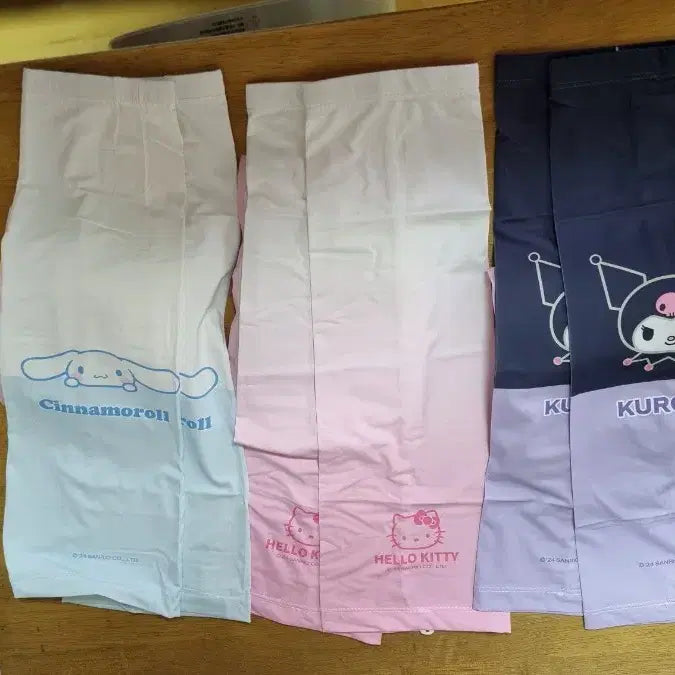 [BUNJANG] Sanrio Arm Sleeves Set (Hello Kitty, Cinnamoroll, Kuromi) / 2026산리오 쿨토시 (헬로키티, 시나모롤, 쿠로미)