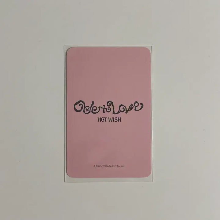 [BUNJANG] NCT WISH Yushi Odd to Love Withmu Photocard / 엔시티위시 유우시 오드투러브 위드뮤 포카