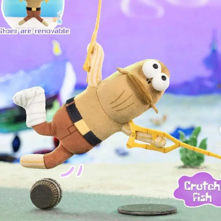[BUNJANG] SpongeBob SquarePants Bikini Bottom 2 Doll Keychain / 스폰지밥 비키니 시티2 인형 키링