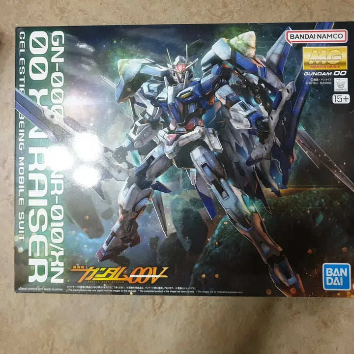 [BUNJANG] Bandai MG 1/100 Gundam Dynames Gundam Model Kit / MG 더블오 건담 잔라이저
