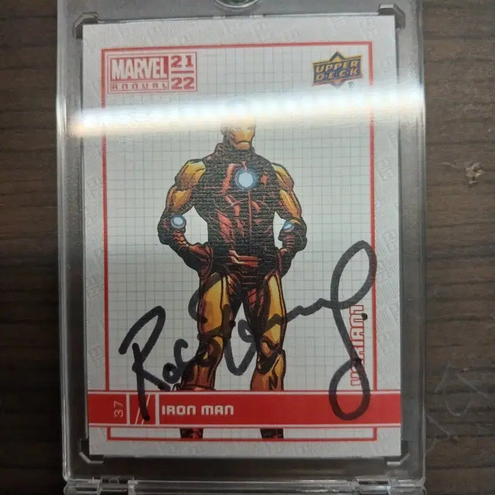 [BUNJANG] Robert Downey Jr. (Iron Man) Autographed Trading Card / 로버트 다우니 주니어(아이언맨) 친필싸인카드