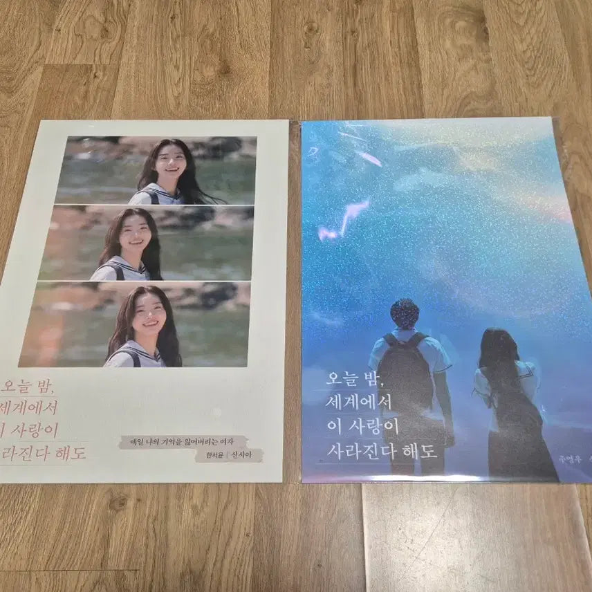[BUNJANG] Cynthia Aquarium Poster Set (A3) / <오늘밤, 세계에서 오세이사> 신시아 아쿠아리움 포스터 2종