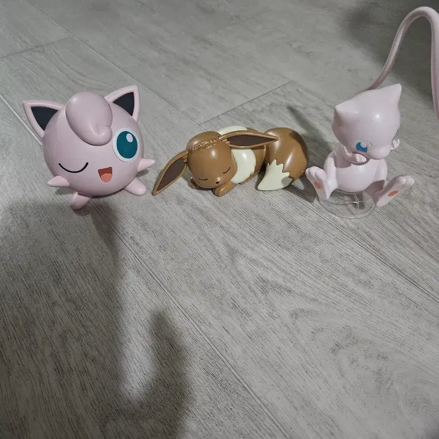 [BUNJANG] Pokemon Plastic Model Kits (Jigglypuff, Eevee, Mew) / 포켓몬 프라모델(푸린,이브이,뮤)