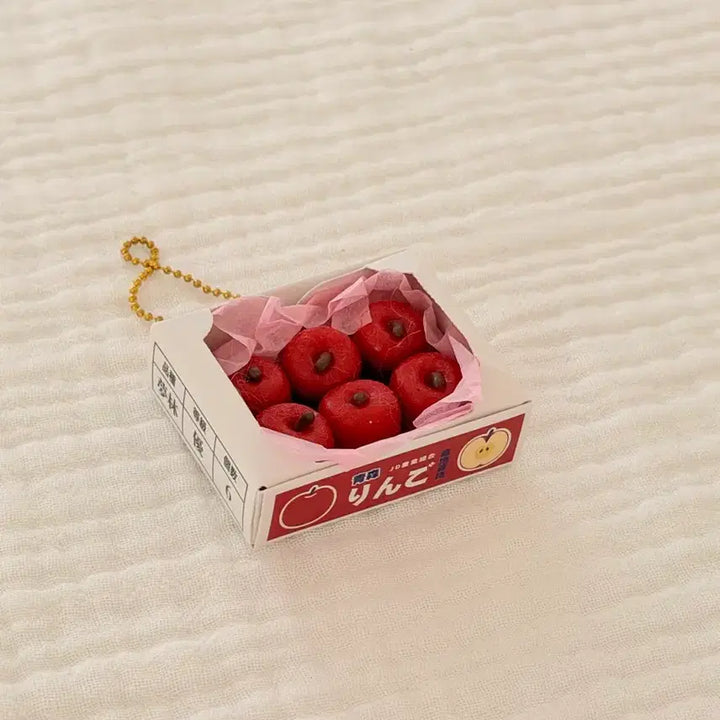 [BUNJANG] Fruit Box Gacha Apple Figure / 과일 박스 가챠 사과