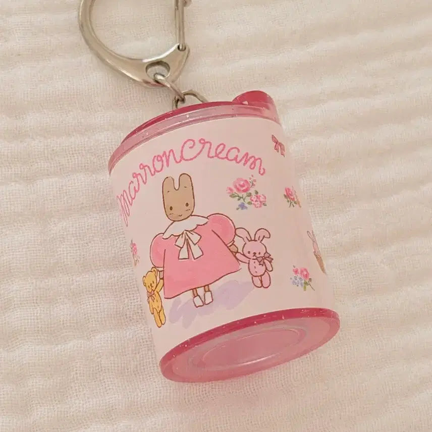 [BUNJANG] Sanrio Marron Cream Coin Cylinder Keychain / 산리오 마론크림 코인실린더