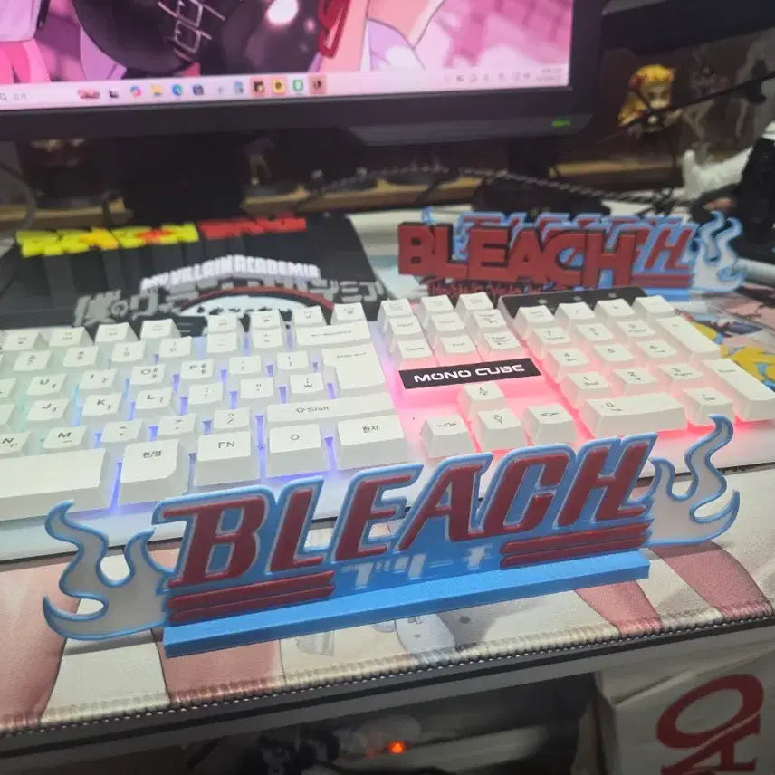 [BUNJANG] Bleach Logo Stand Figure / 블리치 로고 스탠드 피규어