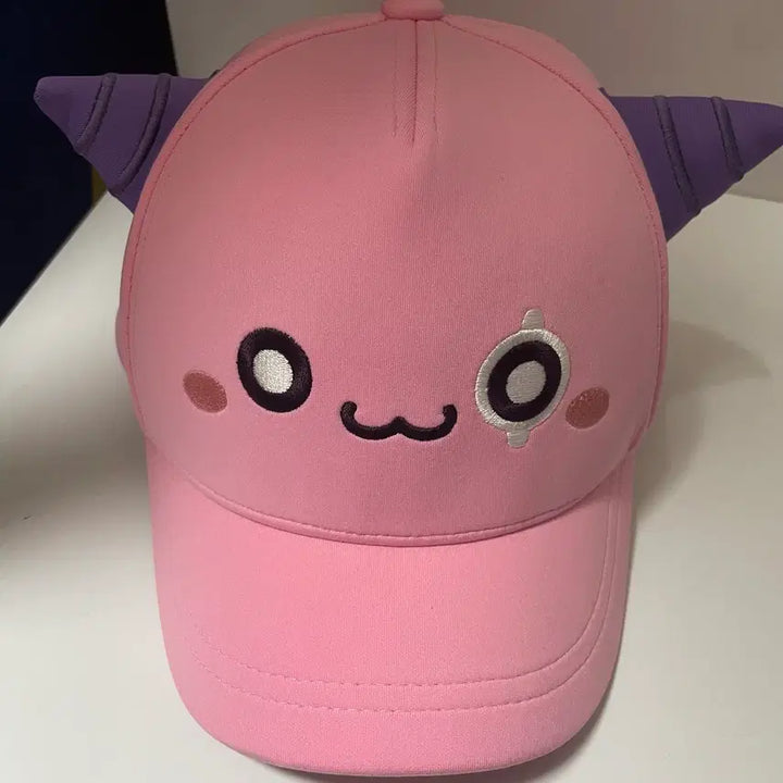 [BUNJANG] Lotte World Pink Bean Hat / 롯데월드 핑크빈 모자
