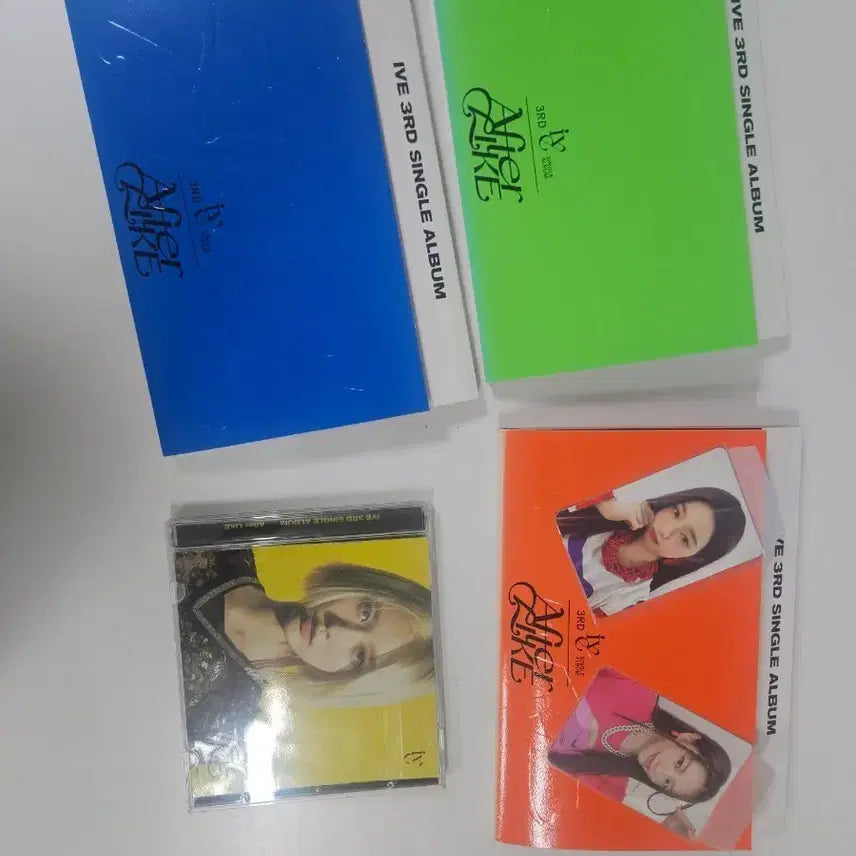 [BUNJANG] IVE (아이브) After Like Album 3 Version Set &amp; POB Photocard Bundle / 아이브 애프터라이크 앨범 3종 세트 &amp; 특전포카 일괄처분