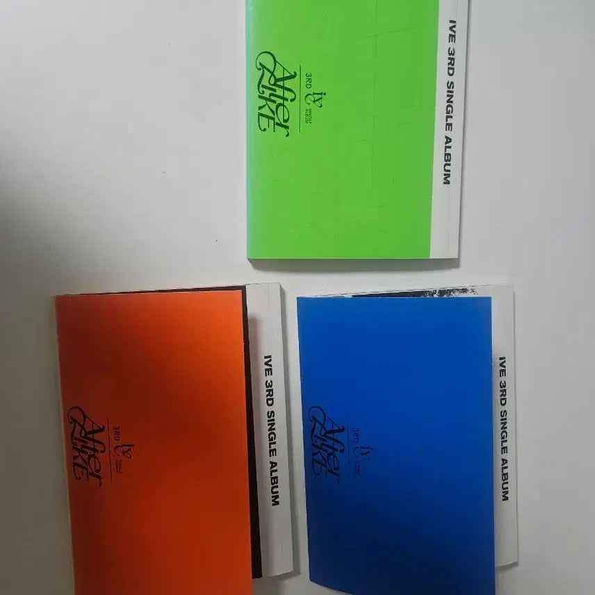 [BUNJANG] IVE (아이브) After Like Album 3 Version Set &amp; POB Photocard Bundle / 아이브 애프터라이크 앨범 3종 세트 &amp; 특전포카 일괄처분