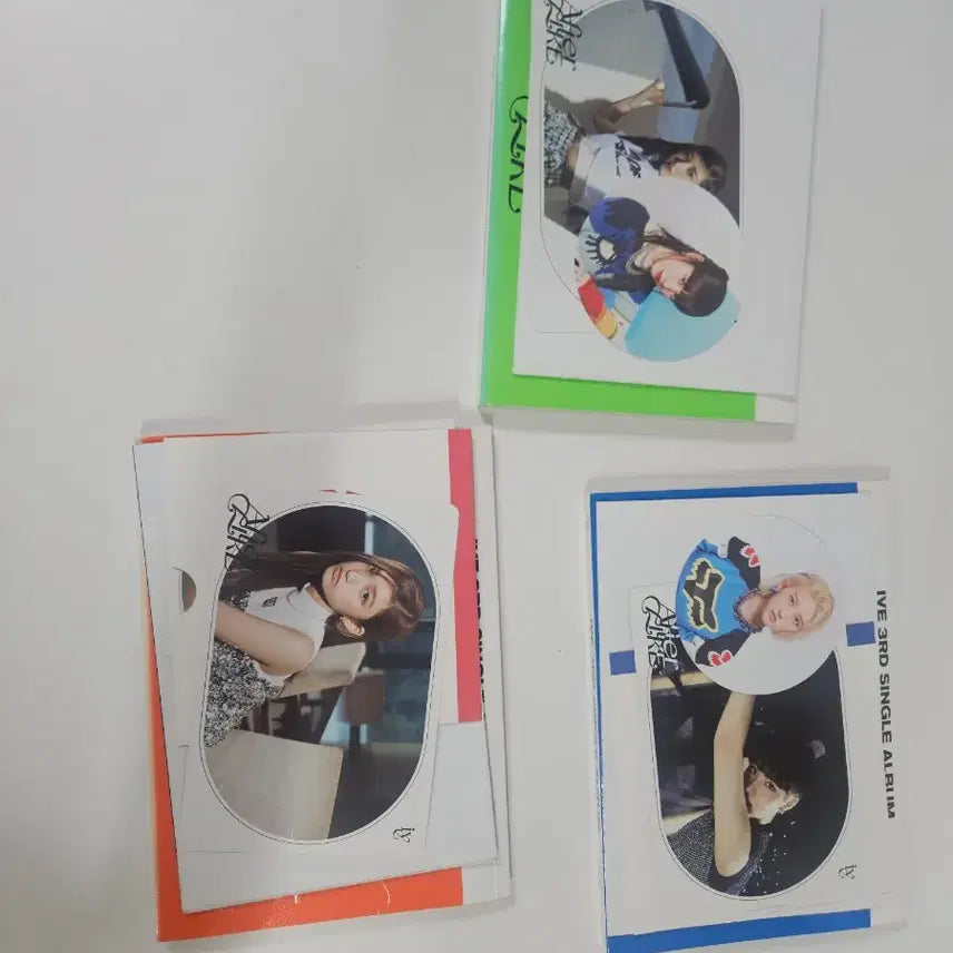 [BUNJANG] IVE (아이브) After Like Album 3 Version Set &amp; POB Photocard Bundle / 아이브 애프터라이크 앨범 3종 세트 &amp; 특전포카 일괄처분