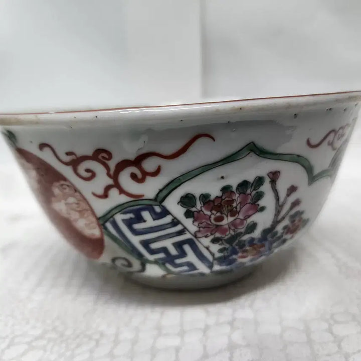 [BUNJANG] White Porcelain Colored Ceramic Bowl Teacup / 백자 채색 도자기 그릇 말찻잔