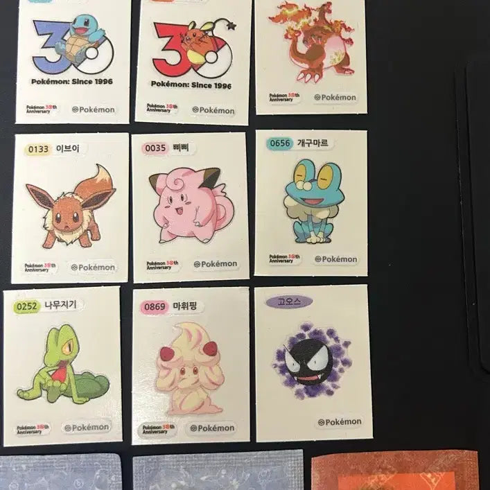 [BUNJANG] Pokemon Bread Stickers / 포켓몬빵 띠부실