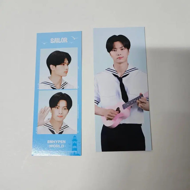 [BUNJANG] ENHYPEN Jay World Basic Version Two-Cut Photo / 엔하이픈 월드 베이직 버전 두컷 포토 제이 종성