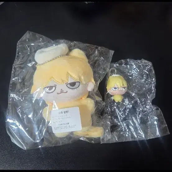 [BUNJANG] ENHYPEN NI-KI Niki Ppyonpyon Plush + Keychain Bundle Set / 앤팀 니콜라스 인형 천천냥코(인형+키링) 일괄양도