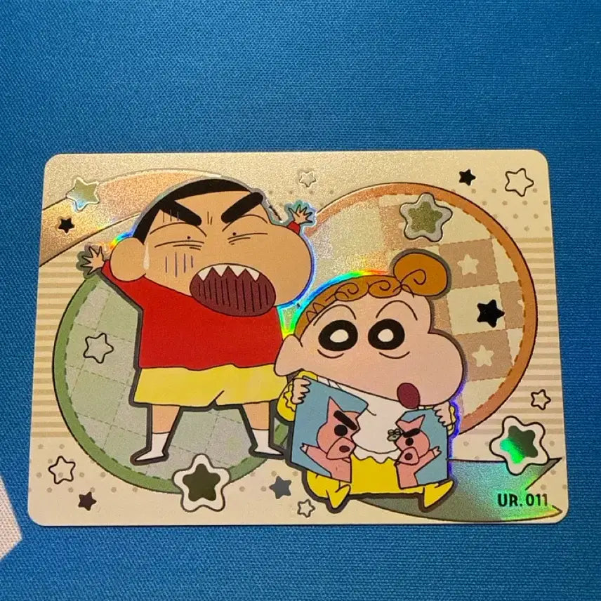 [BUNJANG] Crayon Shin-chan Card UR.011 Shin-chan &amp; Shin-ae / 크레용신짱 카드 UR.011 짱구, 짱아