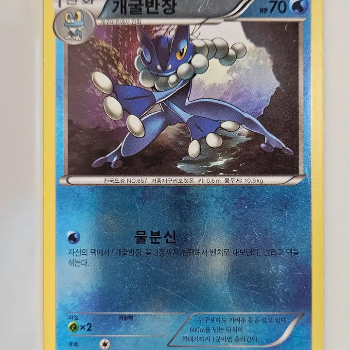 [BUNJANG] Pokemon Trading Card Grooky 025/171 Album Version / 개굴반장 025/171 앨범용