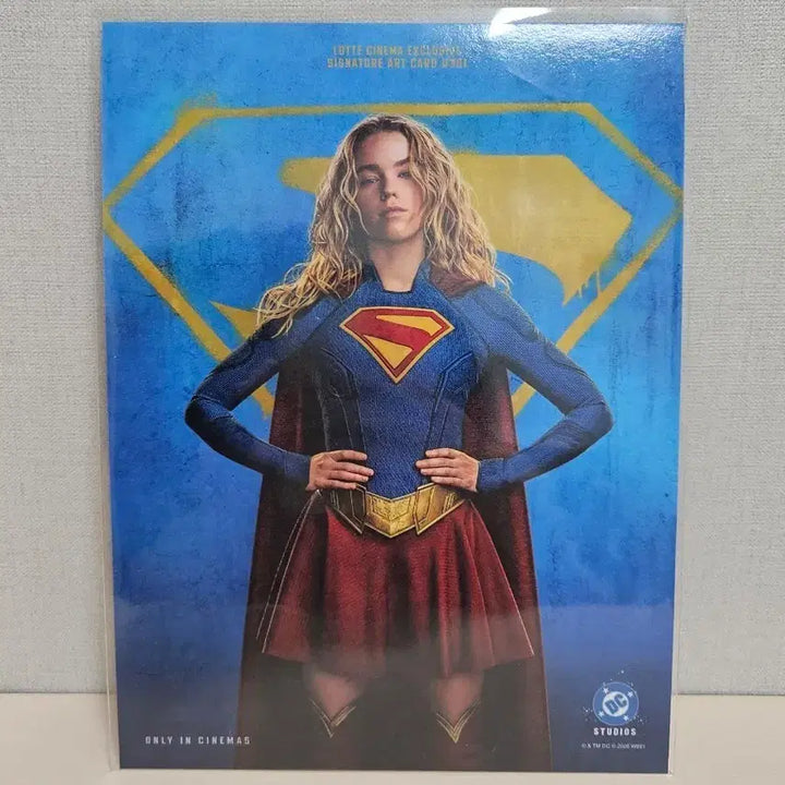 [BUNJANG] Supergirl Movie Art Card Set / 영화 슈퍼걸 아트카드 아카 판매(롯데시네마)