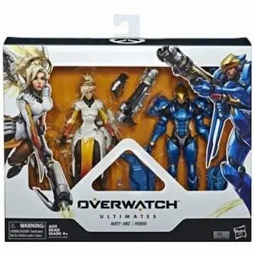 [BUNJANG] Overwatch Mercy &amp; Pharah Action Figures / 오버워치 메르시 파라 관절 피규어