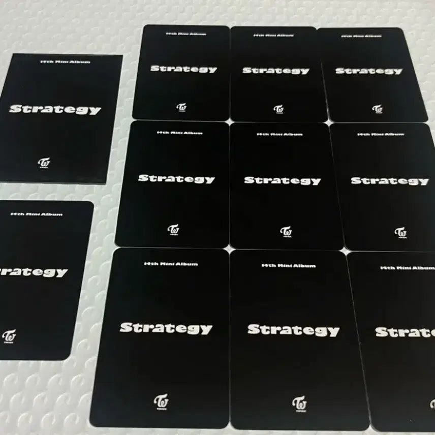 [BUNJANG] Twice Strategy Photocard Set / 트와이스 Strategy 포토카드 10장 세트