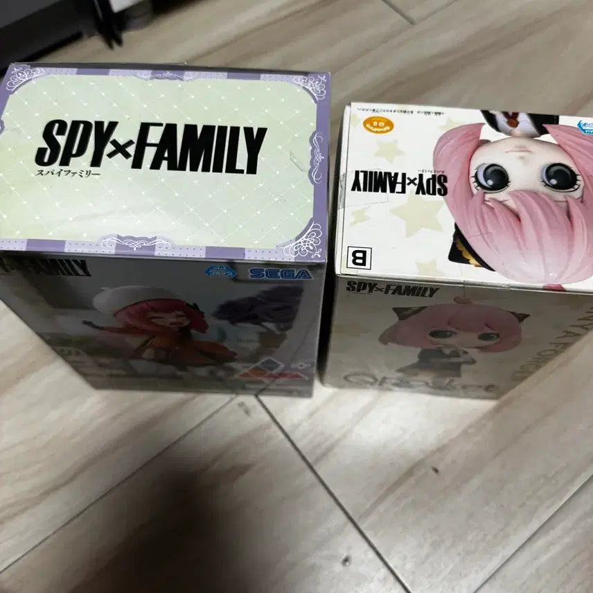[BUNJANG] Spy x Family Anya Forger Q posket &amp; Luminasta Figure Set / 스파이패밀리 아냐 포저 세트2종