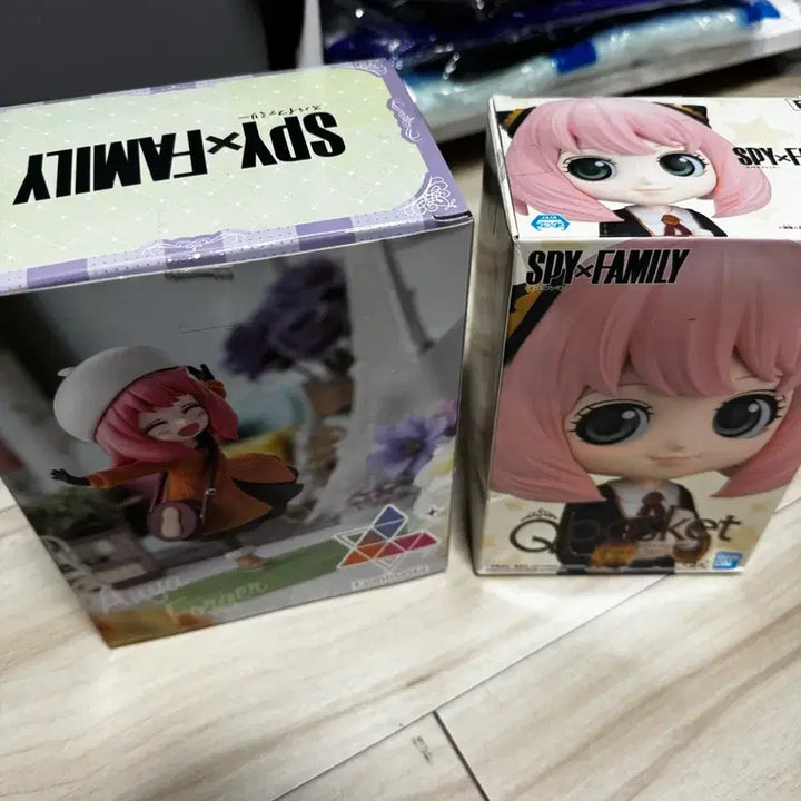 [BUNJANG] Spy x Family Anya Forger Q posket &amp; Luminasta Figure Set / 스파이패밀리 아냐 포저 세트2종