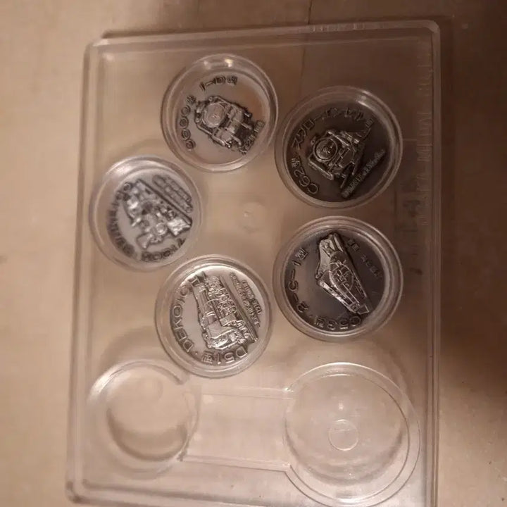 [BUNJANG] Japan Railway 100th Anniversary 5-Coin Set / 