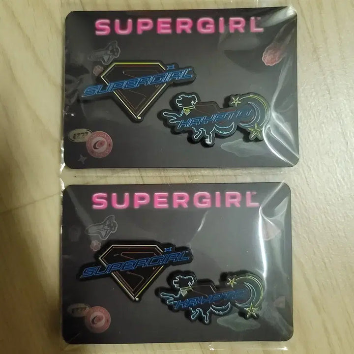[BUNJANG] Supergirl Super Duo Badge Set / 슈퍼걸 슈퍼 듀오 뱃지 특전 판매합니다.
