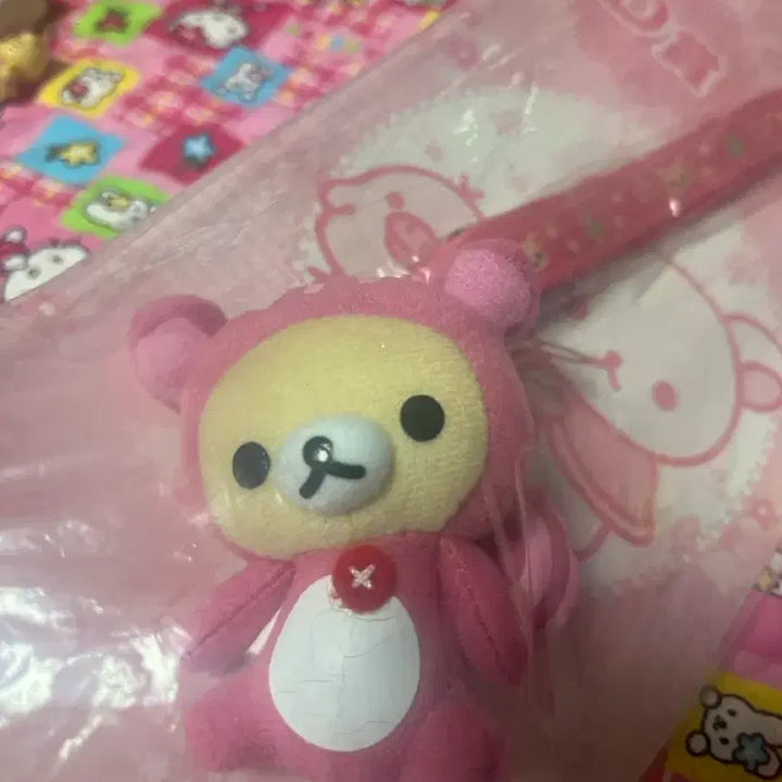 [BUNJANG] Rilakkuma Korilakkuma Squirrel Strap / 코리락쿠마 다람쥐 스트랩 휴대폰 스트랩