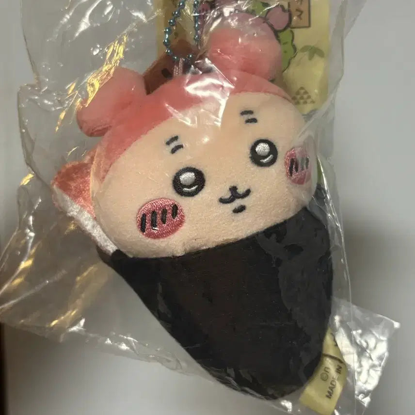 [BUNJANG] Chiikawa Crab Sushi Maki Mascot Keychain / 치이카와 카니 스시 마끼 키링