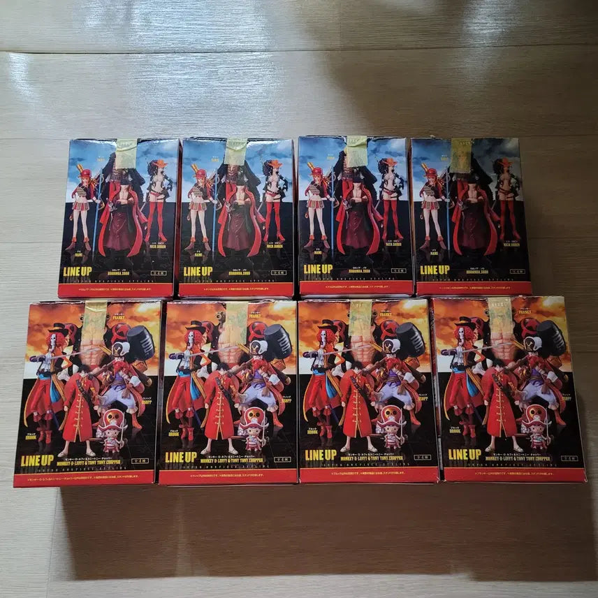 [BUNJANG] One Piece Film Z Styling Set / 신품 내봉 미개봉 원피스 피규어 스타일링 FILM Z 밀짚모자 일당