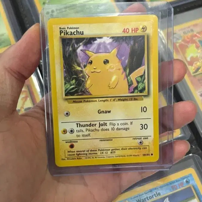 [BUNJANG] Pokemon 25th Anniversary Promo Card Pack (North American Pikachu First Edition) / 포켓몬 25주년 애니버서리 프로모 카드팩